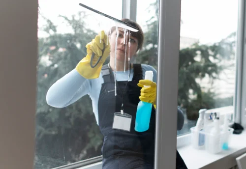 Nettoyage de vitres intérieures et extérieures à Brusque